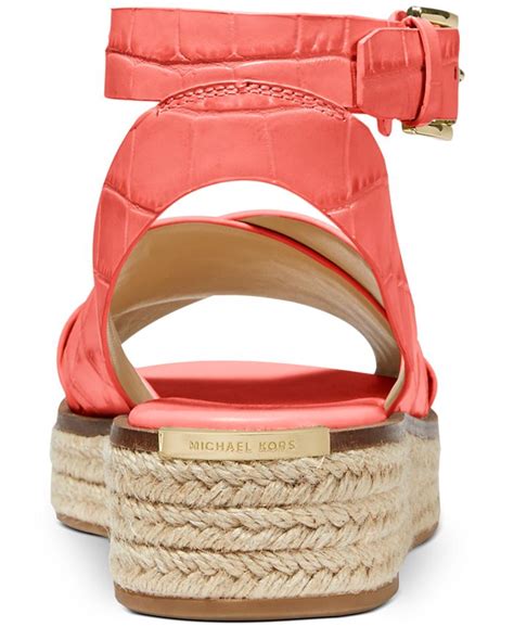 Michael Michael Kors Women's Abbott Flatform Sandals 